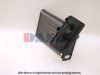 AKS DASIS 189200N Heat Exchanger, interior heating